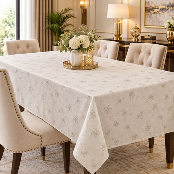 Lace Table Cover – Elegant Decorative Dining Tablecloth for Home