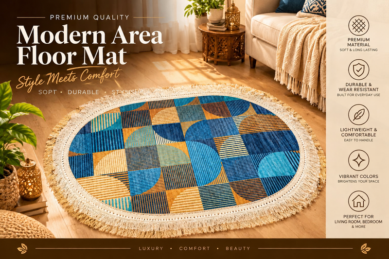 Decorative Floor Mat | Stylish Home & Living Room Mat 40 * 60 cm