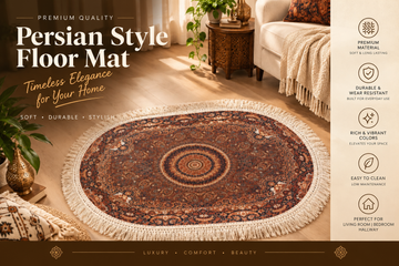 Decorative Floor Mat | Stylish Home & Living Room Mat 40 * 60 cm
