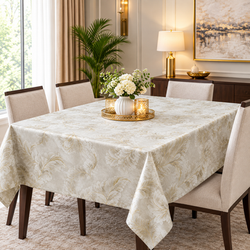 Premium Dining Table Cover | Waterproof, Washable & Stylish Table Protector