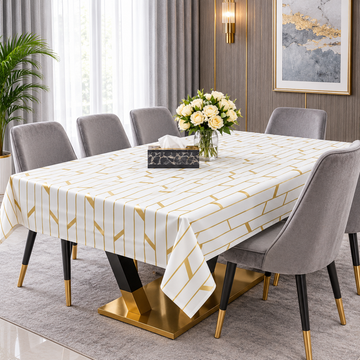 Premium Dining Table Cover | Waterproof & Washable Table Protector