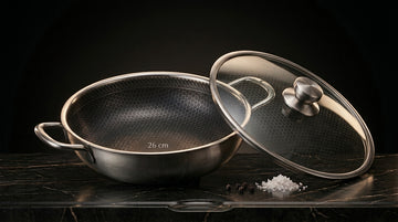 Presto Premium Karahi Cooking Pot with Lid | 26cm, 28cm & 30cm