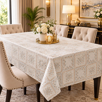 Lace Table Cover – Elegant Decorative Dining Tablecloth for Home