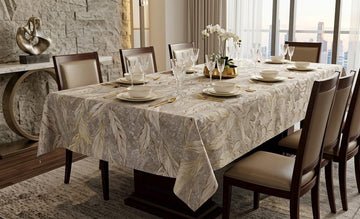 Premium Waterproof Dining Table Cover | Washable Table Protector for 4, 6 & 8 Seater Tables