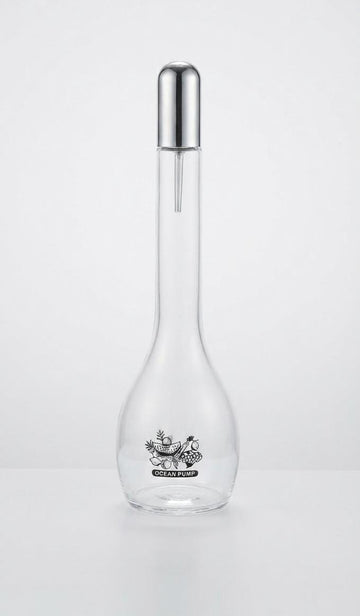 Acrylic Oil & Vinegar Dispenser Bottle with Stainless Steel Cap