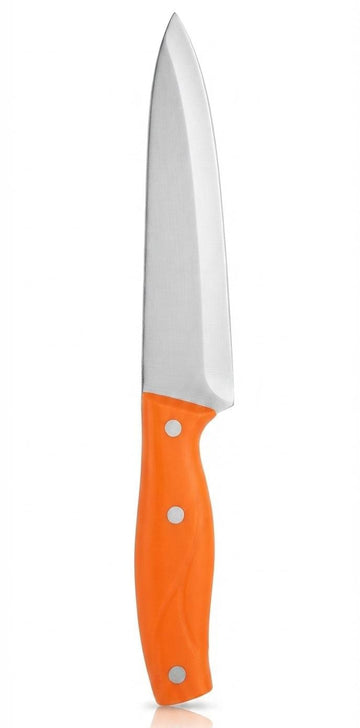 Stainless Steel Chef Knife – Large Kitchen Cutting & Slicing Knife | 3 Colors