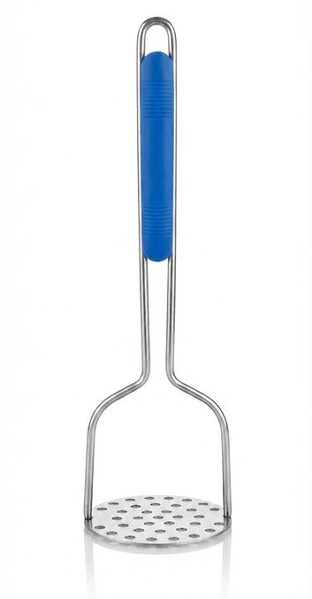 Stainless Steel Potato Masher – Manual Vegetable & Potato Masher with Comfortable Grip