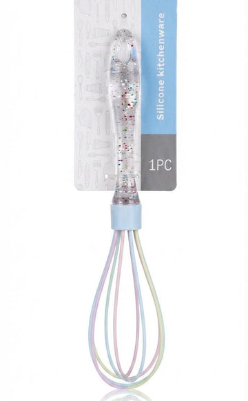 Silicone Kitchen Whisk – Colorful Balloon Egg Beater & Mixing Whisk