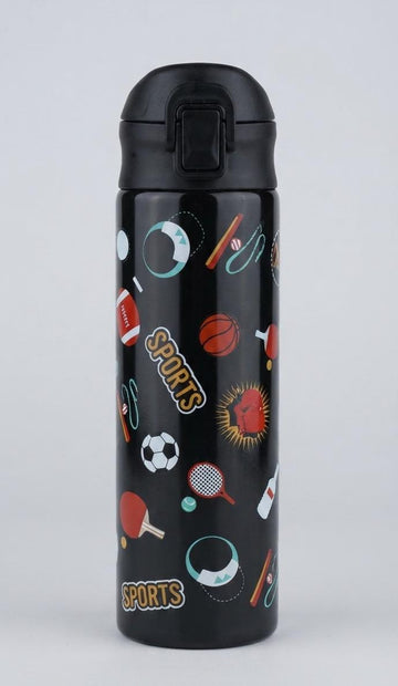 Transparent Plastic Sports Water Bottle | BPA-Free Leakproof Reusable Bottle for Gym, School & Travel